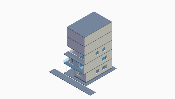 40x60 | West Facing 3D model rendering